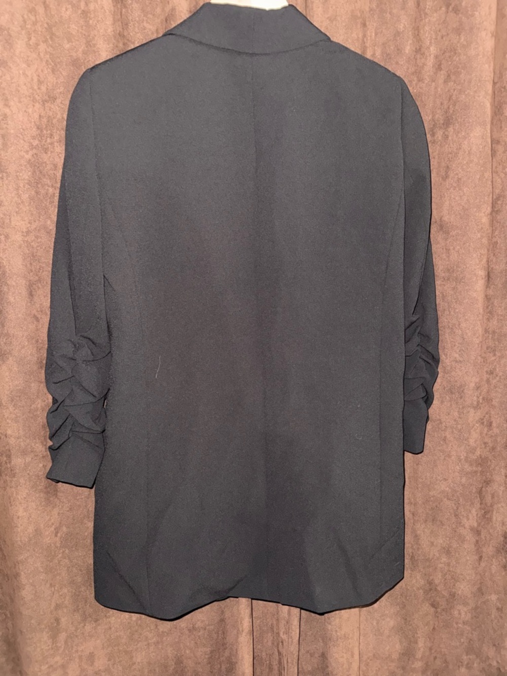Gianni Bini Black Long Open Blazer - Picture 3 of 4